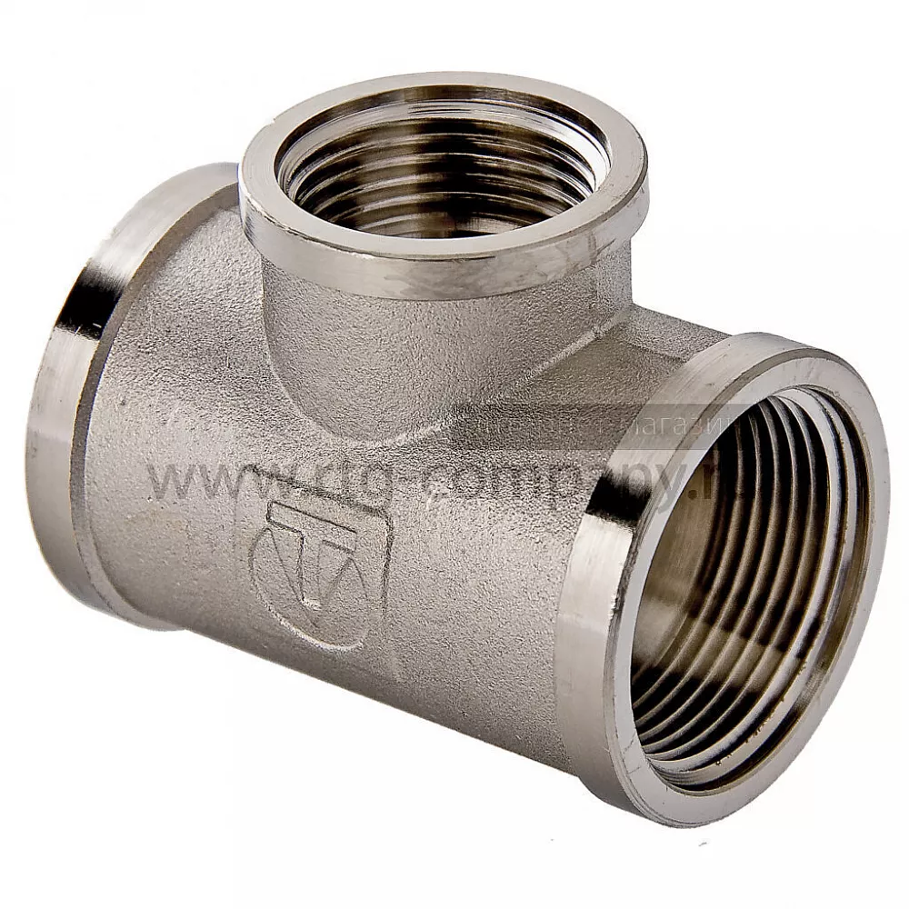 Тройник переходной ВР 1х1/2х1" (Valtec VT 750) уп 5 шт
