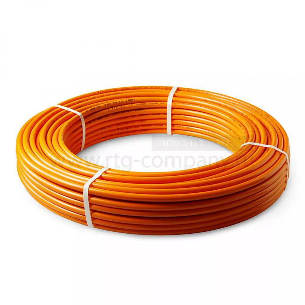 Труба из сшитого полиэтилена 20*2,0 PEX-a EVOH RTP, оранжевая (бухта 200 п/м)