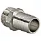 Штуцер (елочка) НР наружная резьба d 1/2" х 14 никель (Valtec VT 650) уп 10 шт