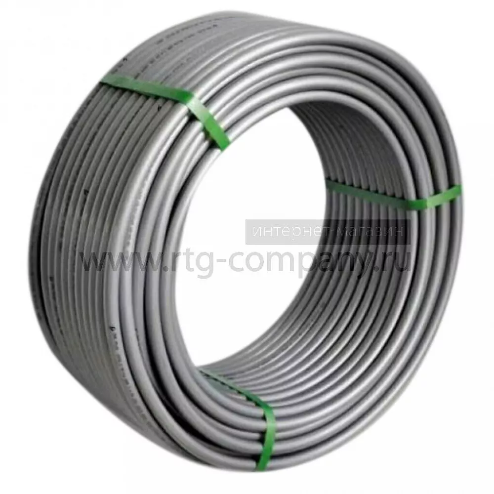 Труба из сшитого полиэтилена 16*2,2 PEX-a EVOH, серая (бухта 200 п/м)