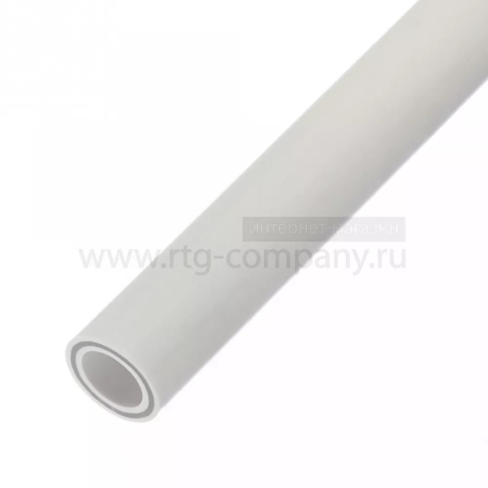 Труба полипропиленовая PPRC PN10 / 50*4,6, РВК, белая