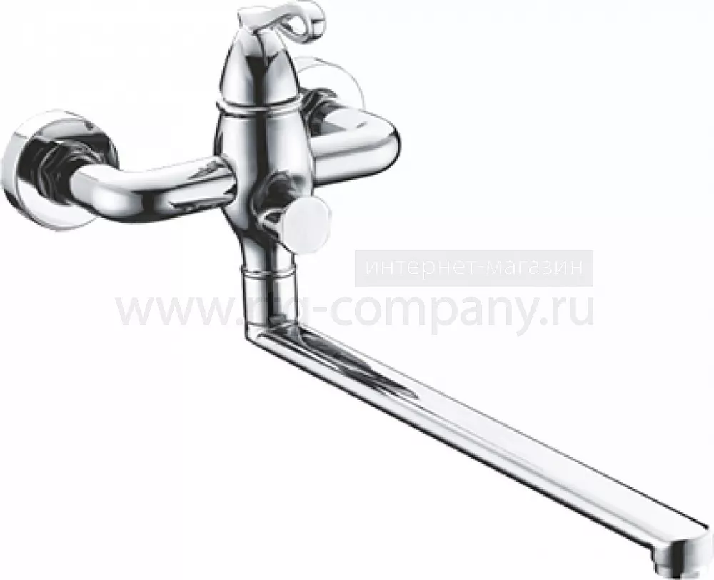 Смеситель для ванны и душа  ORTA "NECKAR" 50614-35F  однорычажный, длинный излив (Германия)