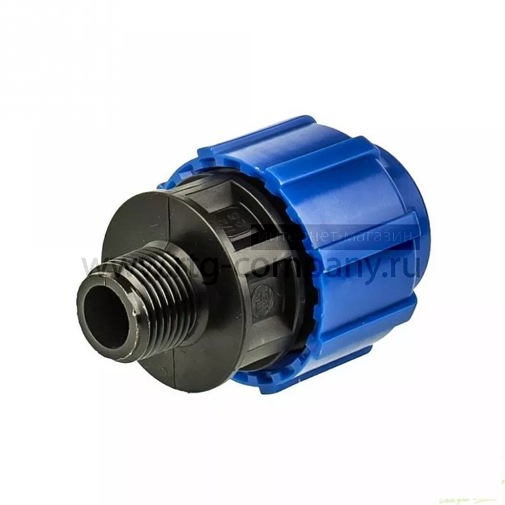 Муфта ПНД компрессионная НР 32*3/4" наружная резьба (VALFEX)