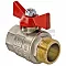 Кран шаровый "бабочка" ВН внутренняя наружная резьба  1/2" (Valtec VT.218) уп 12 шт