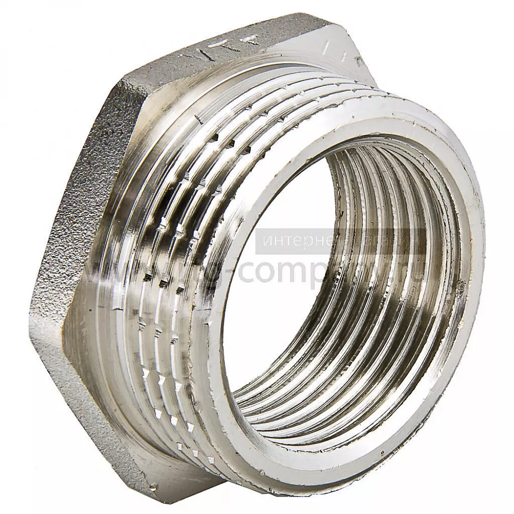 Переходник-футорка НВ наружная внутренняя резьба 1/2х1/4" (Valtec VT 581) уп 10 шт